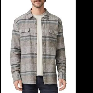 Paige Long Sleeve Button Men's Sz XXL Williams Shirt Outdoors Shacket Fleece